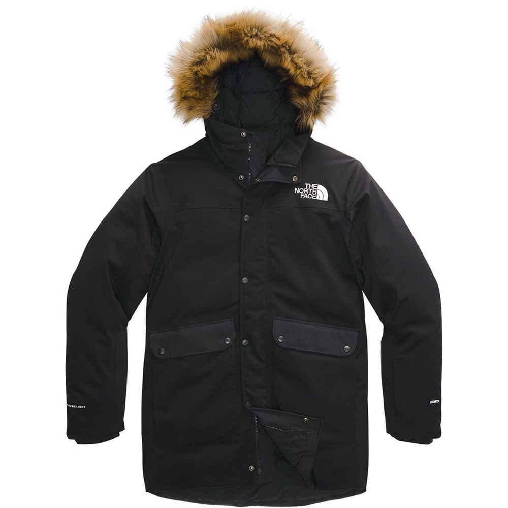 The North Face Men's Parka Jacket with Fur Trim